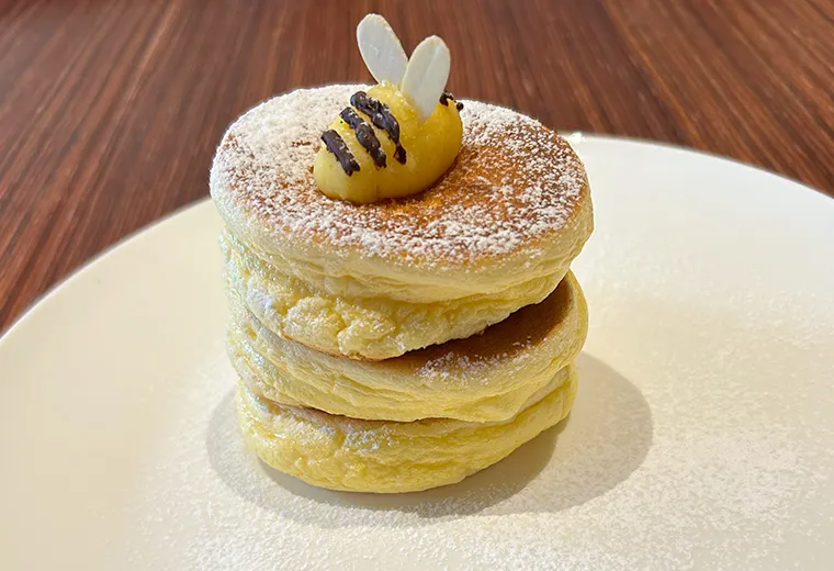 街みつバターのパンケーキ