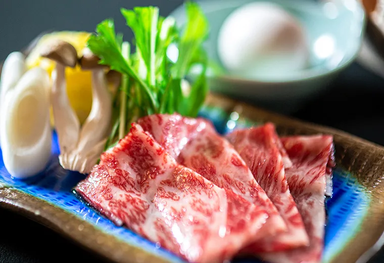 三ケ日牛鋤焼き