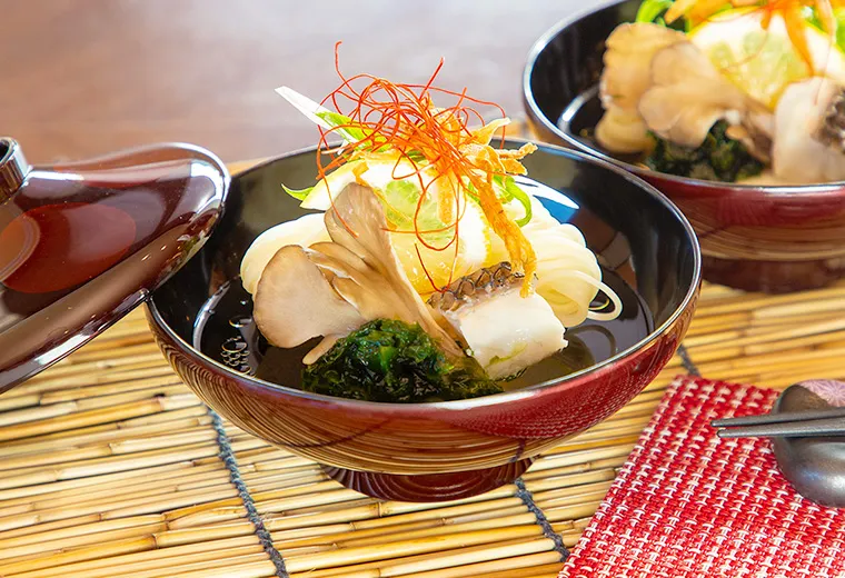  遠州灘産マダカの潮にゅう麺